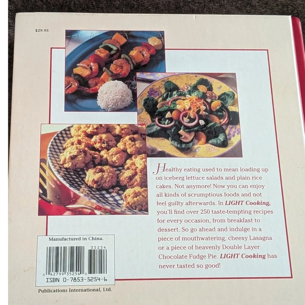 Taste of Home Comfort Food Diet & Light Cooking Cookbook Set Hardcover 2 Books